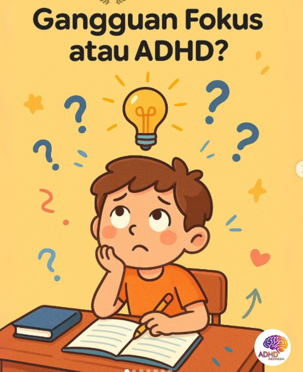 ADHD dan Kesulitan Fokus Anak: Edukasi untuk Keluarga di Kabupaten Bangkalan