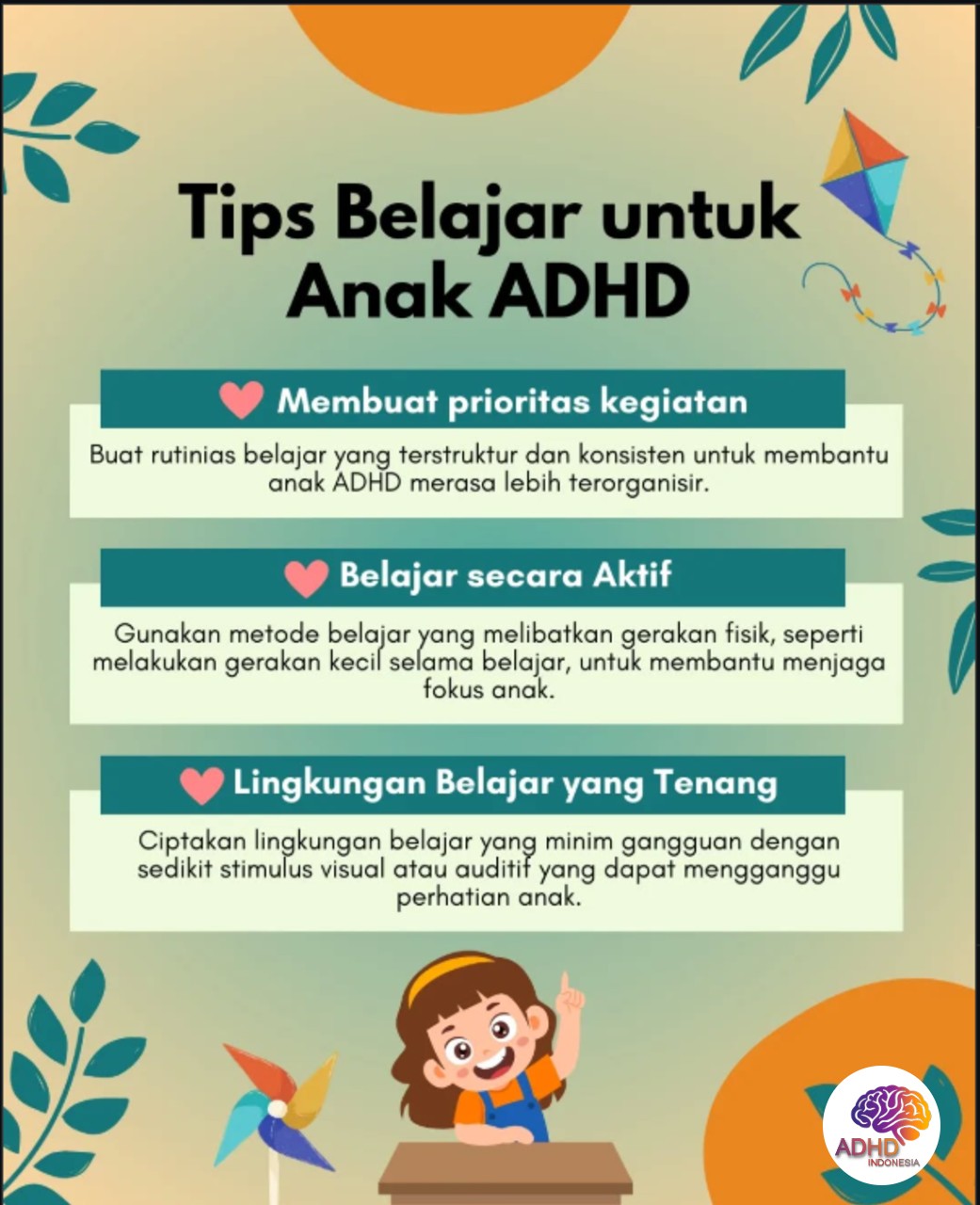 Strategi Belajar yang Cocok untuk Anak ADHD di Kabupaten Bangkalan